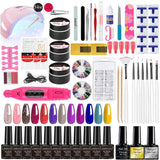 Nail Art Kit Gel Lamp Nail Grinder Nail Polishes Nail Art Tools Nail - Multi - Size 168-2 In Australia - Darrahopens