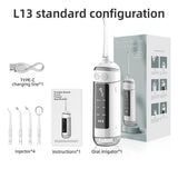 Portable Water Flosser Electric Water Flosser USB Rechargeable Flosser Oral - Orange - Size set In Australia - Darrahopens