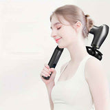 Black Portable Massager Hand-Held Massager Muscle Relaxation Neck Massager Shoulder