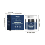 HOYGI, facial care cream, collagen cream, ceramide cream, peptide cream, rejuvenating cream, skin firming cream, retinol cream, anti-aging cream, moisturizer, skin elasticity, natural ingredients, fragrance-free, Australian skincare - Blue - Size 2PCS
