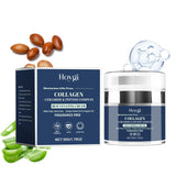 HOYGI, facial care cream, collagen cream, ceramide cream, peptide cream, rejuvenating cream, skin firming cream, retinol cream, anti-aging cream, moisturizer, skin elasticity, natural ingredients, fragrance-free, Australian skincare - Blue - Size 2PCS