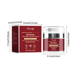 HOYGI, facial care cream, collagen cream, ceramide cream, peptide cream, rejuvenating cream, skin firming cream, retinol cream, anti-aging cream, moisturizer, skin elasticity, natural ingredients, fragrance-free, Australian skincare - Red - Size 1PCS