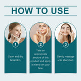 HOYGI, facial care cream, collagen cream, ceramide cream, peptide cream, rejuvenating cream, skin firming cream, retinol cream, anti-aging cream, moisturizer, skin elasticity, natural ingredients, fragrance-free, Australian skincare - Red - Size 1PCS