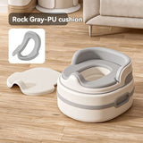 children's toilet, multifunctional potty, kids bathroom accessory, toilet training aid, Zibang children's toilet, toddler potty, Australian potty training - Gray - Size Hard seat cushion