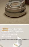 children's toilet, multifunctional potty, kids bathroom accessory, toilet training aid, Zibang children's toilet, toddler potty, Australian potty training - Gray - Size Hard seat cushion