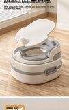 children's toilet, multifunctional potty, kids bathroom accessory, toilet training aid, Zibang children's toilet, toddler potty, Australian potty training - Gray - Size Hard seat cushion