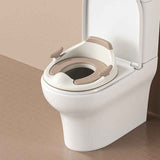 baby portable toilet seat, potty training, no installation, splash proof, hanging storage, travel potty seat, toddler toilet training seat - Camel - Size Hard seat cushion In Australia - Darrahopens