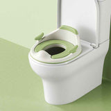 baby portable toilet seat, potty training, no installation, splash proof, hanging storage, travel potty seat, toddler toilet training seat - Camel - Size Hard seat cushion In Australia - Darrahopens