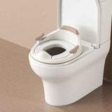 baby portable toilet seat, potty training, no installation, splash proof, hanging storage, travel potty seat, toddler toilet training seat - Camel - Size Soft cushion In Australia - Darrahopens