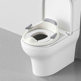 baby portable toilet seat, potty training, no installation, splash proof, hanging storage, travel potty seat, toddler toilet training seat - Gray - Size Hard seat cushion In Australia - Darrahopens