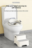 baby portable toilet seat, potty training, no installation, splash proof, hanging storage, travel potty seat, toddler toilet training seat - Gray - Size Hard seat cushion
