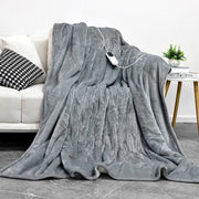 Electric Heated Blanket Smart Thermostatic Intelligent Timing Automatic - Beige - Size 1.5-1.8m