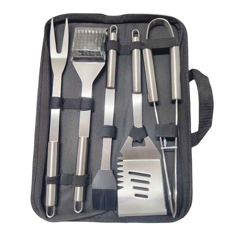 stainless steel BBQ tool set, BBQ utensils, outdoor grilling tools, Australian BBQ set, durable BBQ tools