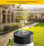 solar lawn lights, stainless steel outdoor lights, 3-LED garden lights, waterproof outdoor lights, modern outdoor lighting, cylindrical solar lights, Australian outdoor lights - Silver - toned warm light - Size 2PCS