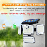 solar outdoor light, motion sensor wall light, waterproof led light, rotatable solar panel, Australian outdoor lighting, energy saving garden light, dusk to dawn light - White light - Size 1PCS