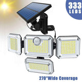 solar outdoor light, motion sensor wall light, waterproof led light, rotatable solar panel, Australian outdoor lighting, energy saving garden light, dusk to dawn light - White light - Size 2PCS In Australia - Darrahopens