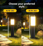 Solar Lawn Lights Stainless Steel Outdoor Lights 3-LED Garden Lights Waterproof - Black warm light - Size 2PCS In Australia - Darrahopens