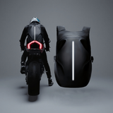 motorcycle backpack, reflective strip backpack, motorbike rucksack, commuter backpack, travel backpack for riders, Australia motorcycle gear