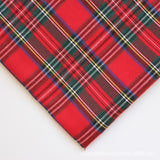 polyester woven fabric, plaid fabric, Christmas red green fabric, twill fabric, jacquard check fabric, fabric for bags, fabric for shoes, fabric for hats, fabric for pet decorations, festive fabric, holiday craft fabric, DIY fabric Australia - Green - Siz