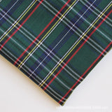 polyester woven fabric, plaid fabric, Christmas red green fabric, twill fabric, jacquard check fabric, fabric for bags, fabric for shoes, fabric for hats, fabric for pet decorations, festive fabric, holiday craft fabric, DIY fabric Australia - Khaki - Siz