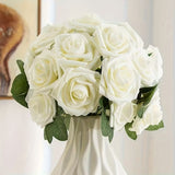 White Artificial Roses Wedding Decorations Bridal Bouquet Wedding Centerpieces In Australia - Darrahopens