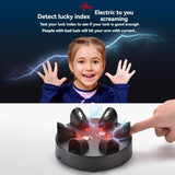 mini electric shock lie detector, party game, truth or dare, finger shock game, tabletop toy, stress relief toy, party supplies, birthday gifts Australia, fun ice breaker, group game - Black - Size good luck