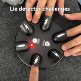 mini electric shock lie detector, party game, truth or dare, finger shock game, tabletop toy, stress relief toy, party supplies, birthday gifts Australia, fun ice breaker, group game - Black - Size good luck