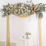 White Nude Artificial Flowers Faux Roses DIY Flower Arrangement Wedding Decorations