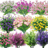 White Outdoor Artificial Flowers UV-Resistant Flowers Wedding Decorations Party In Australia - Darrahopens