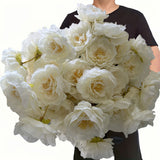 White Artificial Peonies Wedding Decorations Festival Decorations Valentine'S Day