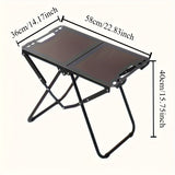 folding camping table, camping furniture, outdoor table, portable table, camping gear, Australian outdoors, picnic table, beach table, compact table, sturdy table-green