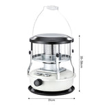 Portable Kerosene Heater Lift-Up Heater Indoor Outdoor Heater Camping Heater - White - Size set In Australia - Darrahopens