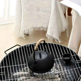 Outdoor Fire Pit Charcoal Fire Pit Camping Fire Pit Backyard Fire Pit Grilling - Black - Size set In Australia - Darrahopens