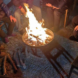 Outdoor Fire Pit Charcoal Fire Pit Camping Fire Pit Backyard Fire Pit Grilling - Black - Size set In Australia - Darrahopens