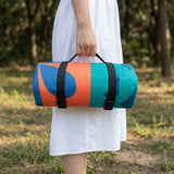 Outdoor Camping Quilted Picnic Mat – Three-Layer Design, Portable & Stylish