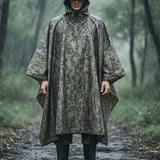 Camouflage 迷彩 Camouflage rain poncho, waterproof poncho Australia, outdoor rain gear, camping poncho, hiking poncho, bushwalking poncho, hunting poncho, emergency poncho