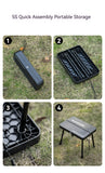 BLACKDOG Camping Table – Portable & Durable Outdoor Table for Camping