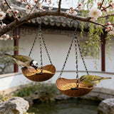 2pcs hanging bird feeder, bird water bowl, bird accessories, bird care, outdoor bird feeder, bird watching, Australian birds, bird feeding set