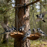 2pcs hanging bird feeder, bird water bowl, bird accessories, bird care, outdoor bird feeder, bird watching, Australian birds, bird feeding set