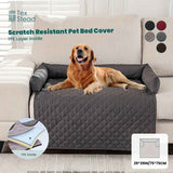 Scratch Resistant Pet Bed Cover, TPE Pet Furniture Protector, 75x75 cm