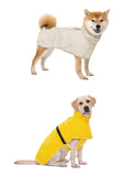 Waterproof Dog Poncho Reflective Dog Cape Dog Rainwear Pet Waterproof Clothing - Yellow - Size 5XL-19-23kg