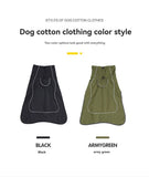Dog Coat Warm-Lined Waterproof Medium-Large Dog Reflective Dog Coat Winter Dog - Black - Size S-11-15kg