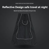 Dog Coat Warm-Lined Waterproof Medium-Large Dog Reflective Dog Coat Winter Dog - Dark Green - Size S-11-15kg