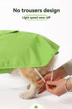 Dog Raincoat Shiba Inu Raincoat Corgi Raincoat Frog-Themed Dog Clothing - Green - Size M-12-15kg