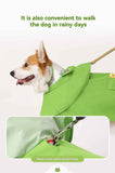 Dog Raincoat Shiba Inu Raincoat Corgi Raincoat Frog-Themed Dog Clothing - Green - Size S-7.5-12kg In Australia - Darrahopens