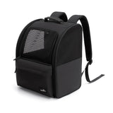 Black Blue dog carrier, skylight dog carrier, pet transport, small dog carrier, dog travel accessory, high-quality dog carrier, Australian pet carrier, small pet carrier