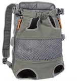Gray Black outdoor pet backpack, dog backpack, pet carrier, outdoor dog gear, pet travel, dog transportation, Australia pet carrier, small dog backpack, medium dog carrier, breathable pet backpack