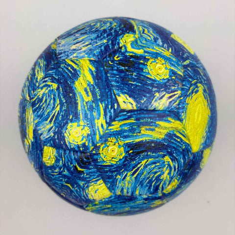 Van Gogh soccer ball, Starry Night football, size 5 soccer ball, match training ball, World Cup ball, Australian soccer ball, art football, premium soccer ball - Multi - Size Starry Sky