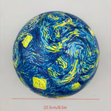 Van Gogh soccer ball, Starry Night football, size 5 soccer ball, match training ball, World Cup ball, Australian soccer ball, art football, premium soccer ball - Multi - Size Starry Sky