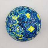 Van Gogh soccer ball, Starry Night football, size 5 soccer ball, match training ball, World Cup ball, Australian soccer ball, art football, premium soccer ball - Multi - Size Starry Sky